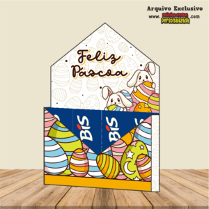 CAIXA ENVELOPE PARA BIS DE PÁSCOA - KIT 01