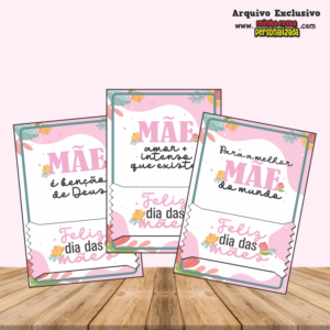 BALINHAS PERSONALIZADA DIA DAS MÃES - KIT 01