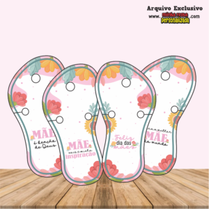 TAG XUXINHA SANDALIA DIA DAS MÃES - KIT 01